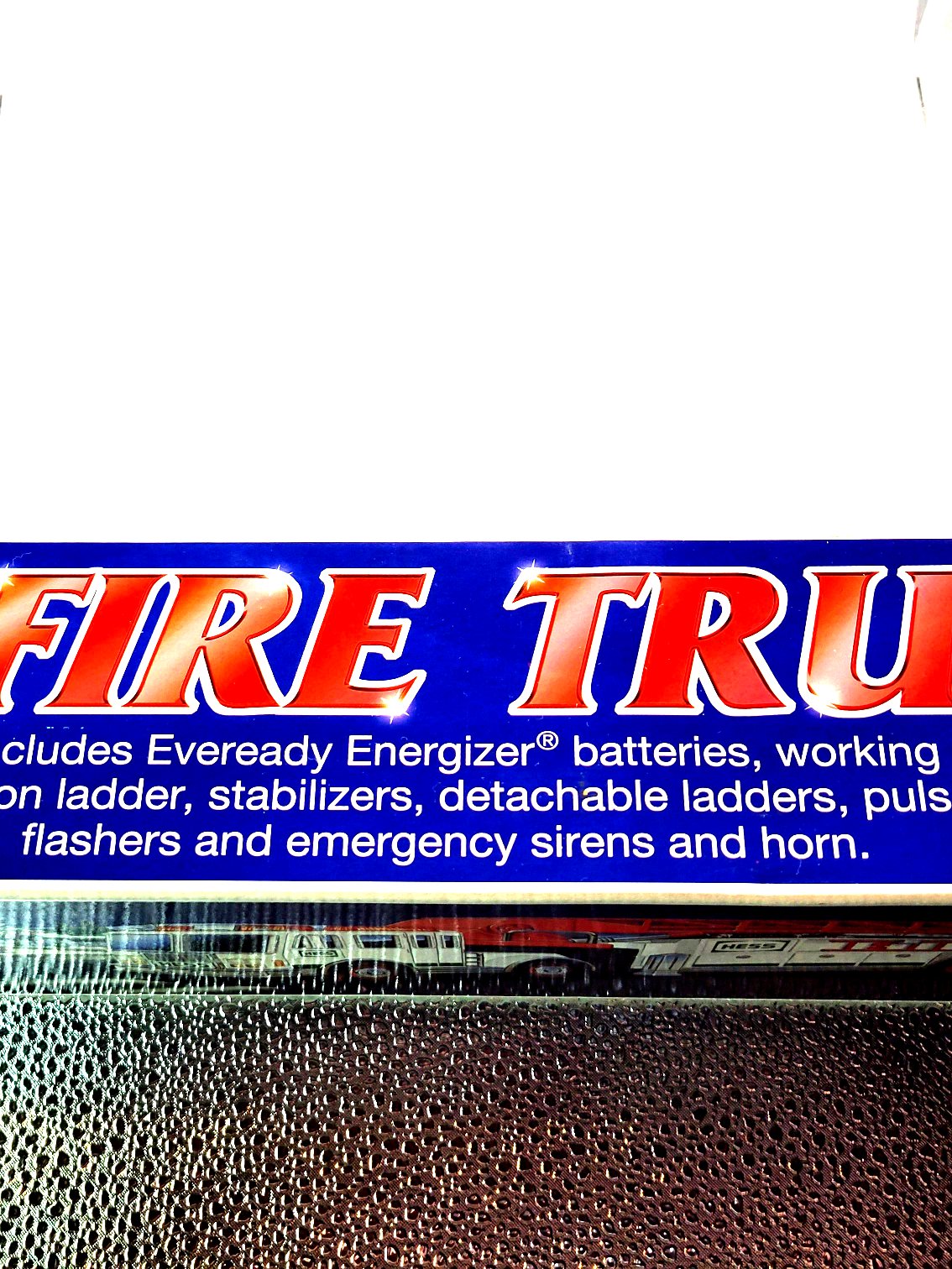 2000 Hess Fire Truck