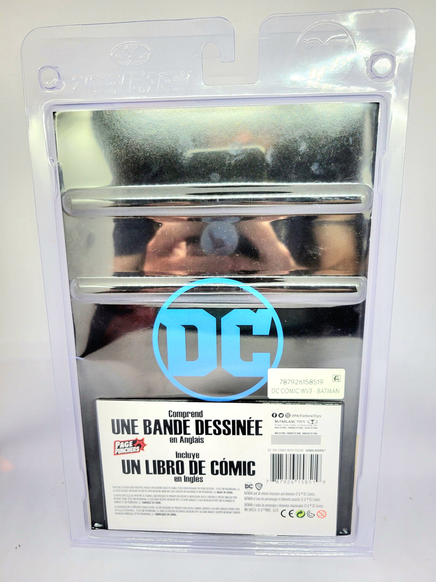 McFarlane Toys Page Punchers DC Batman Rebirth Comic Book and Action Figure