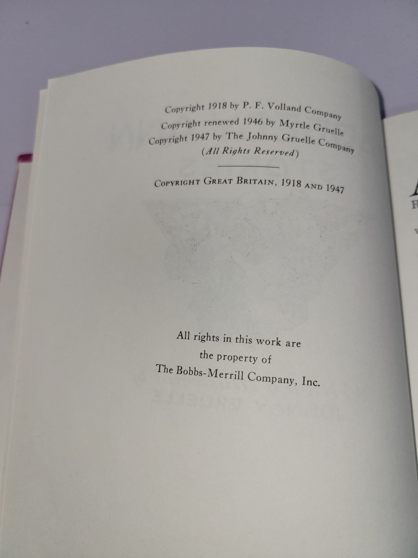 Vintage Raggedy Ann Stories I by Johnny Gruelle Hardcover Book