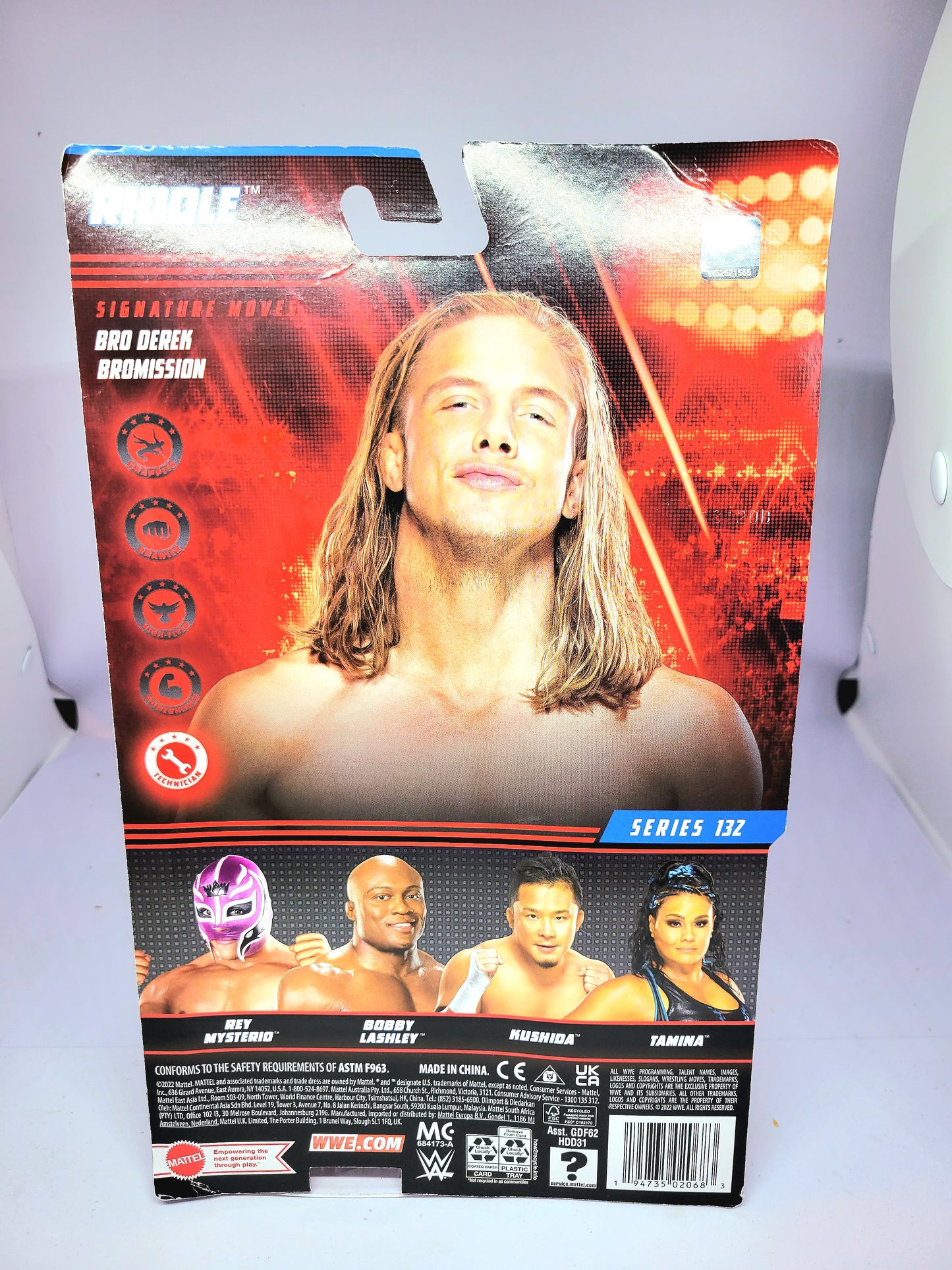 Mattel WWE Basic Series 132 Matt Riddle Action Figure