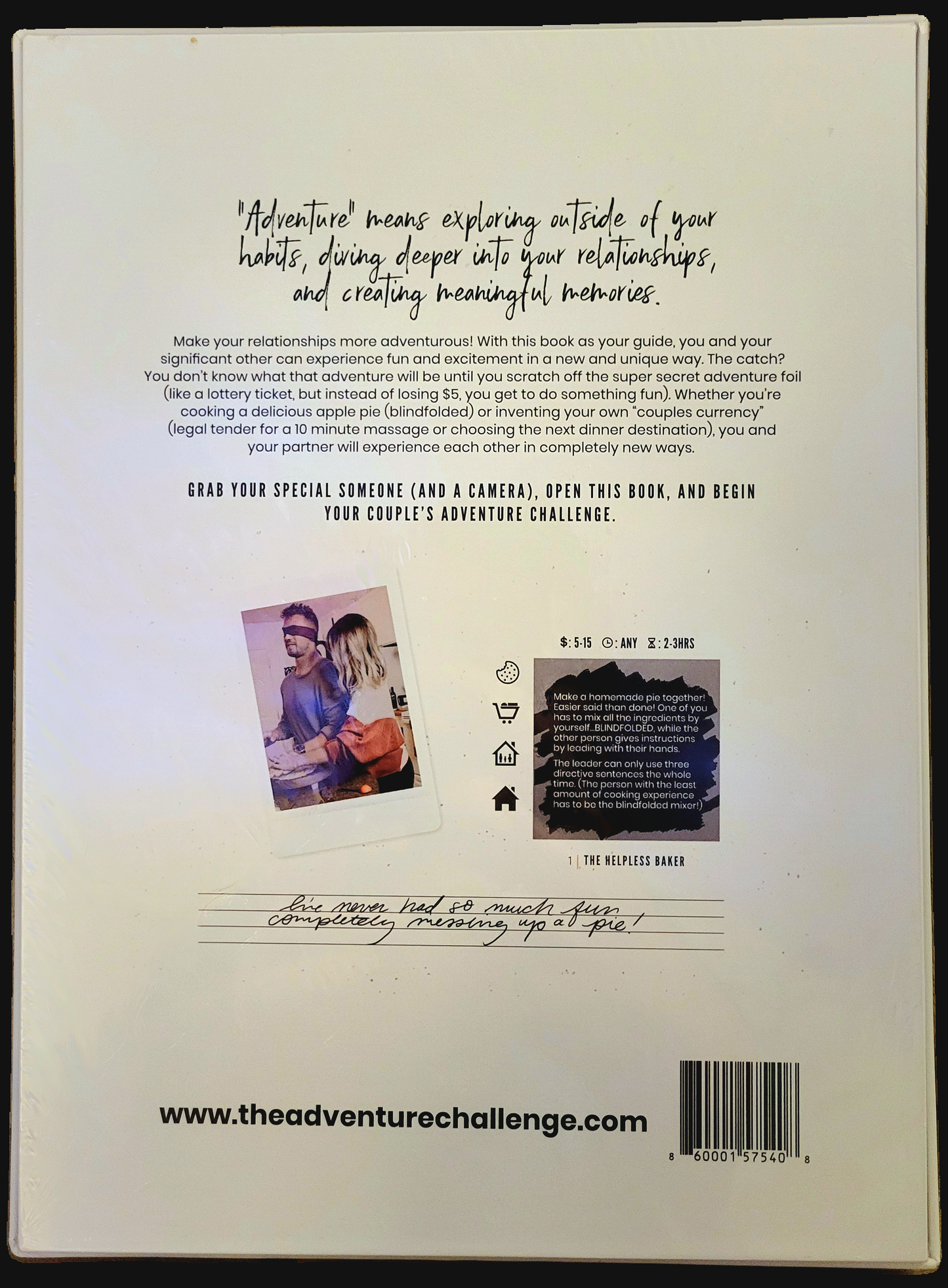 The Adventure Challenge Couples Edition Date Idea Book