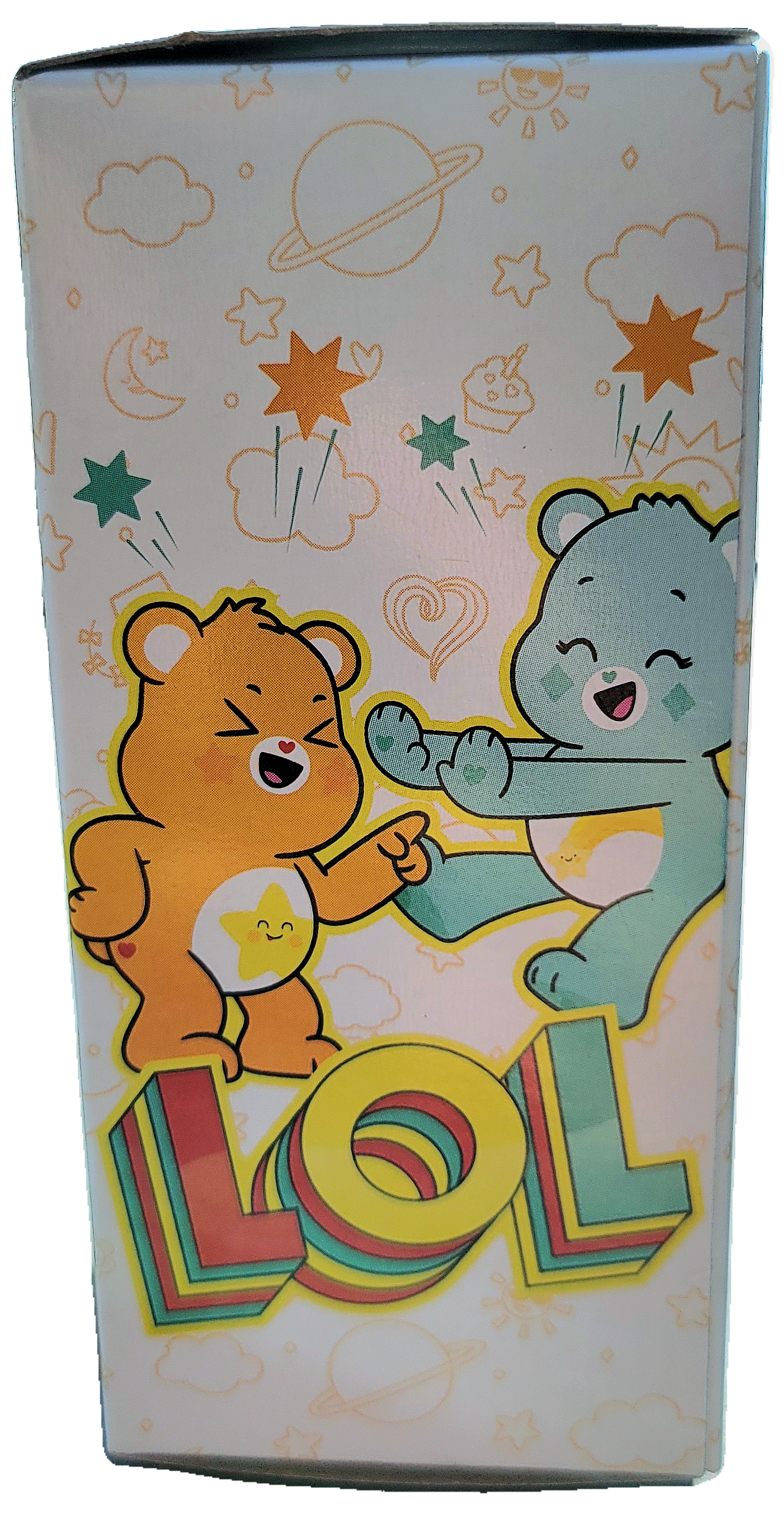 Care Bears Laugh-A-Lot Micro Stuffed Bear