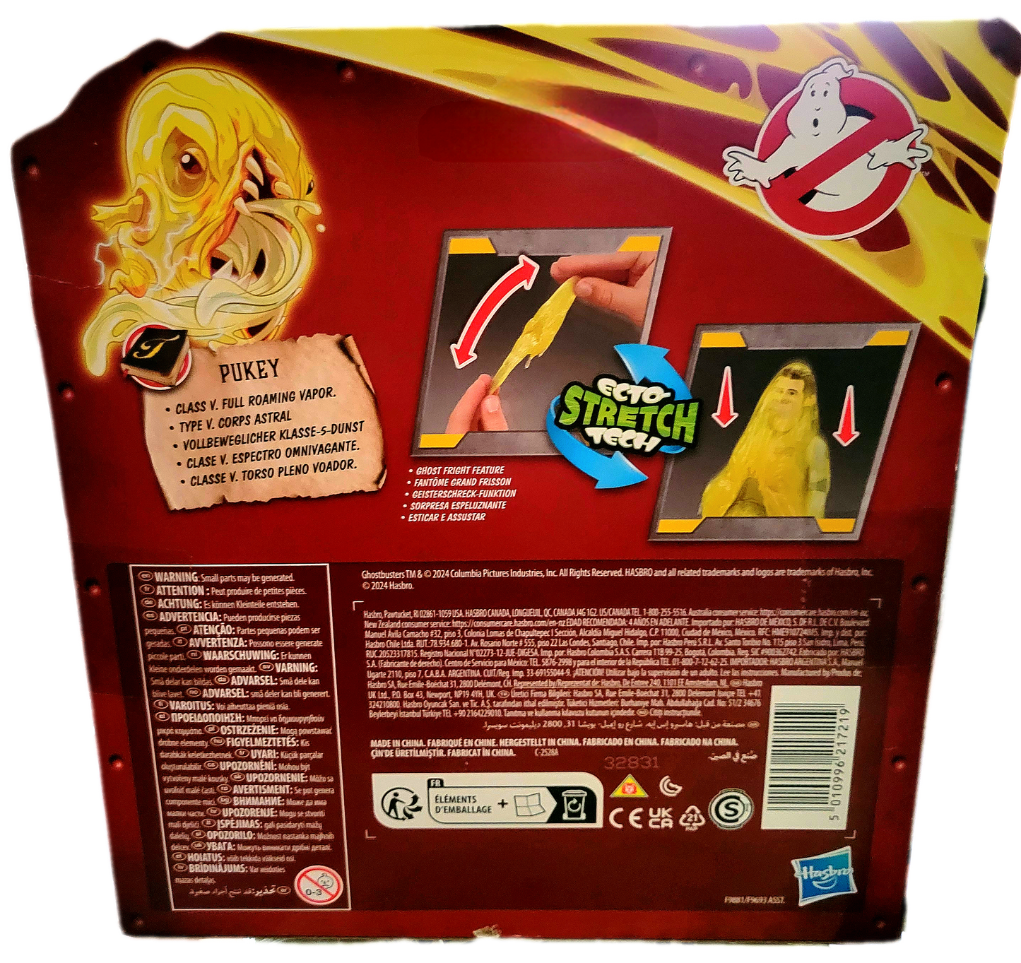 Hasbro Ghostbusters Gary Grooberson Ecto Stretch Tech Action Figure