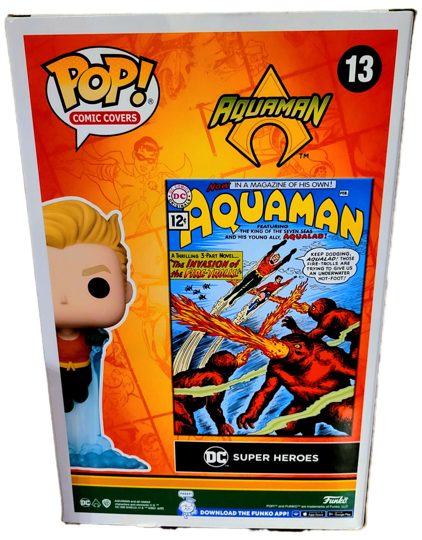 Funko POP Comic Covers Aquaman Figure (13)