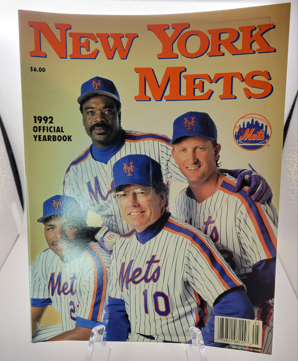 New York Mets 1992 Official Yearbook