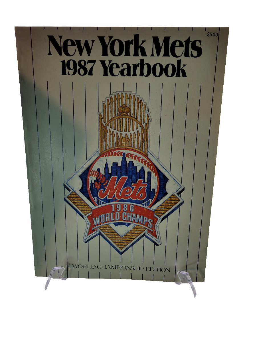 New York Mets 1987 Official Yearbook