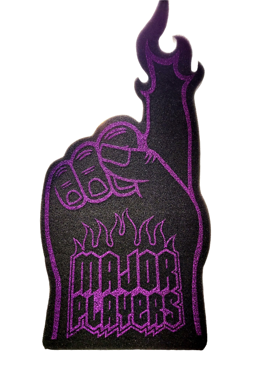 Major Wrestling Figure Podcast Ultimate Patreon Major Players Foam Finger