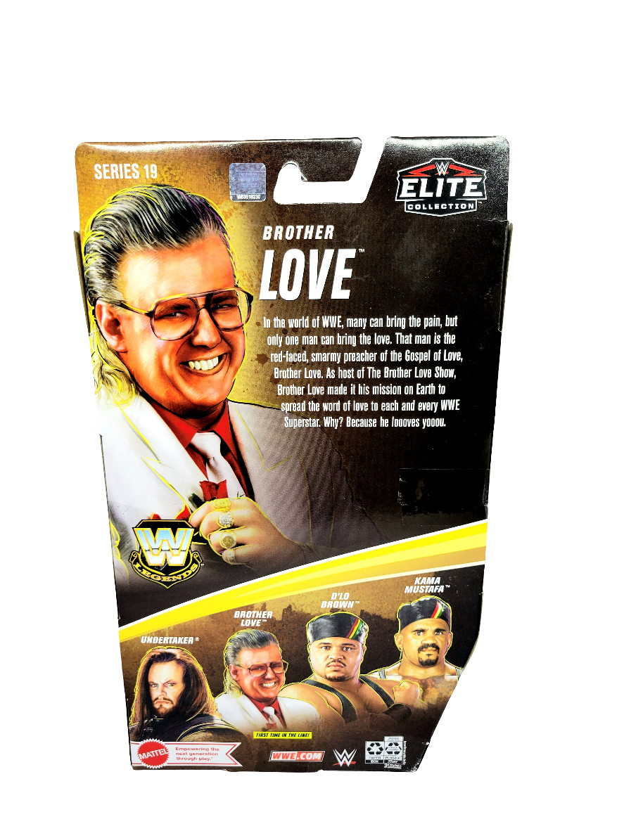 Mattel WWE Elite Legends Series 19 Brother Love Action Figure