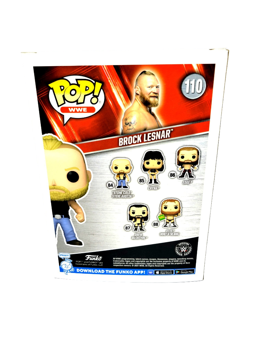 Funko WWE Amazon Exclusive Brock Lesnar POP (110)