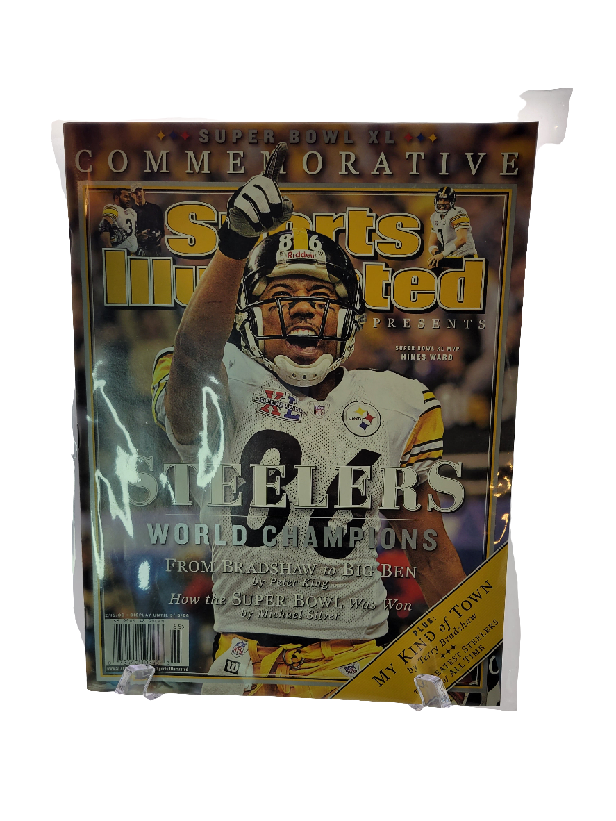 Sports Illustrated Super Bowl XL Pittsburgh Steelers Commemorative Issue