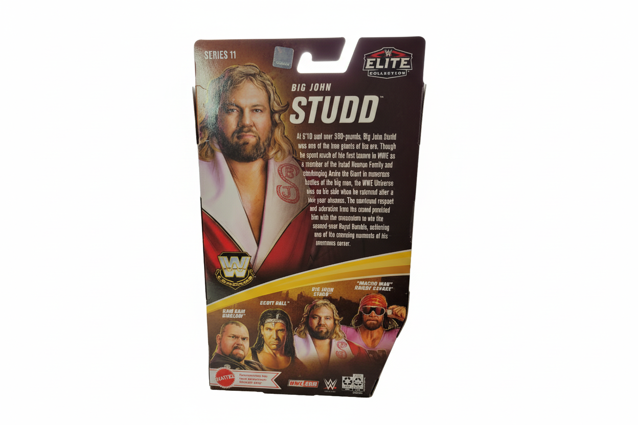 Mattel WWE Elite Legends Series 11 Big John Studd Action Figure