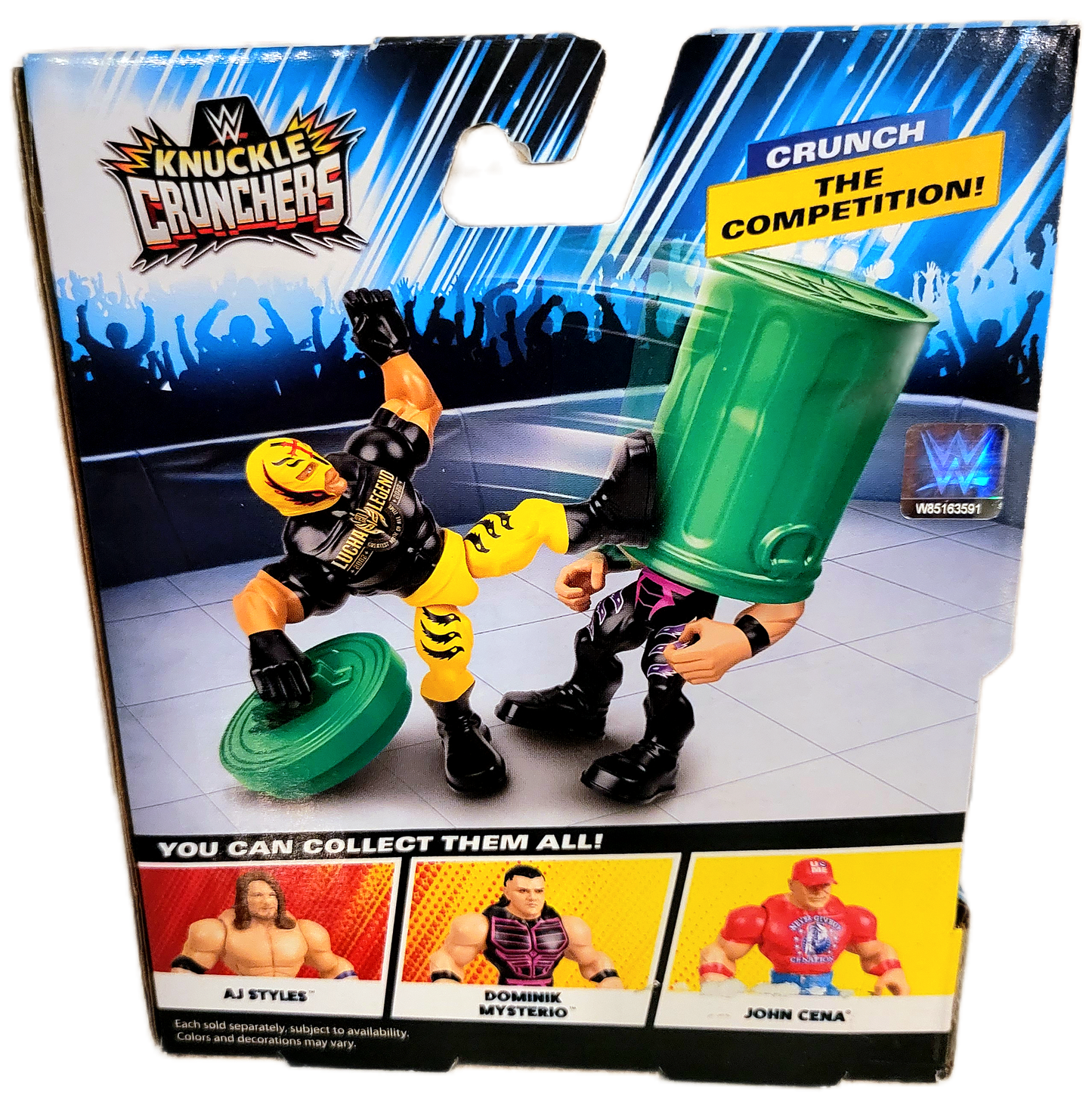 Mattel WWE Knuckle Crunchers Series 3 Rey Mysterio Action Figure