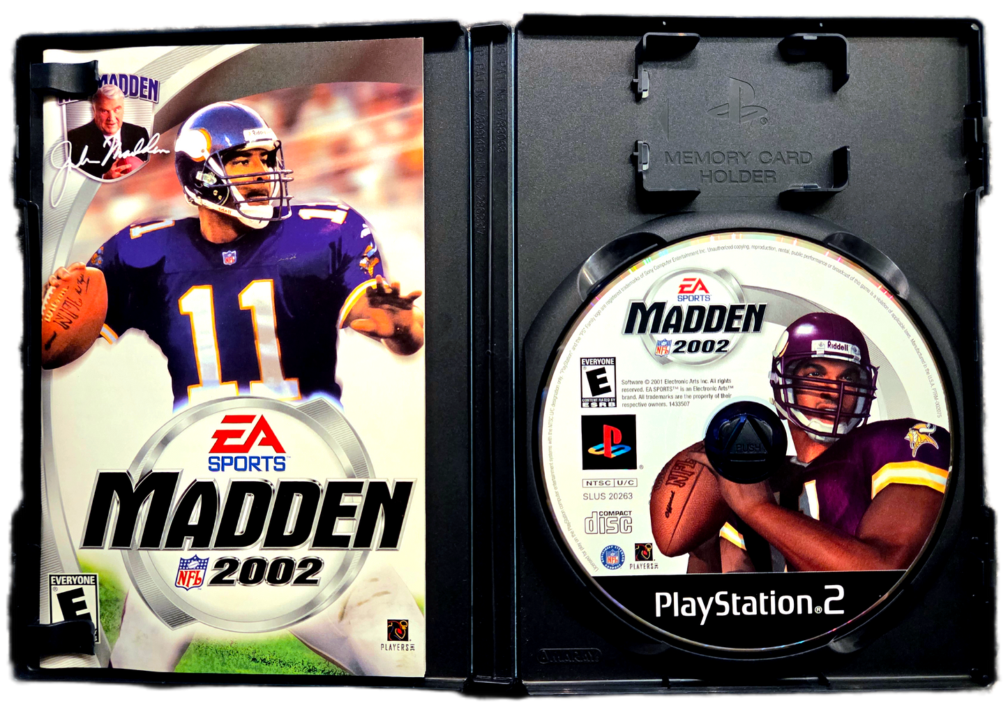 Playstation 2 EA Sports Madden 2002 Used Video Game