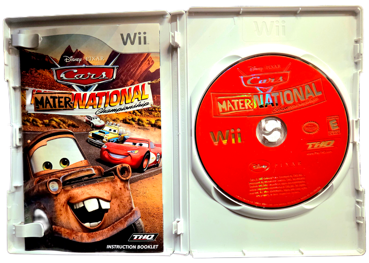 Nintendo Wii Disney Pixar Cars Mater-National Championship Used Video Game