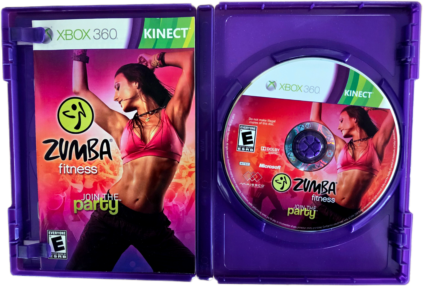 Xbox 360 Zumba Fitness: Join the Party Used Video Game
