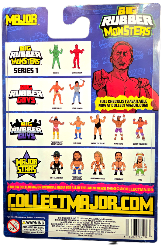 Major Big Rubber Monsters Series 1 Danhausen 1 of 300 Action Figure