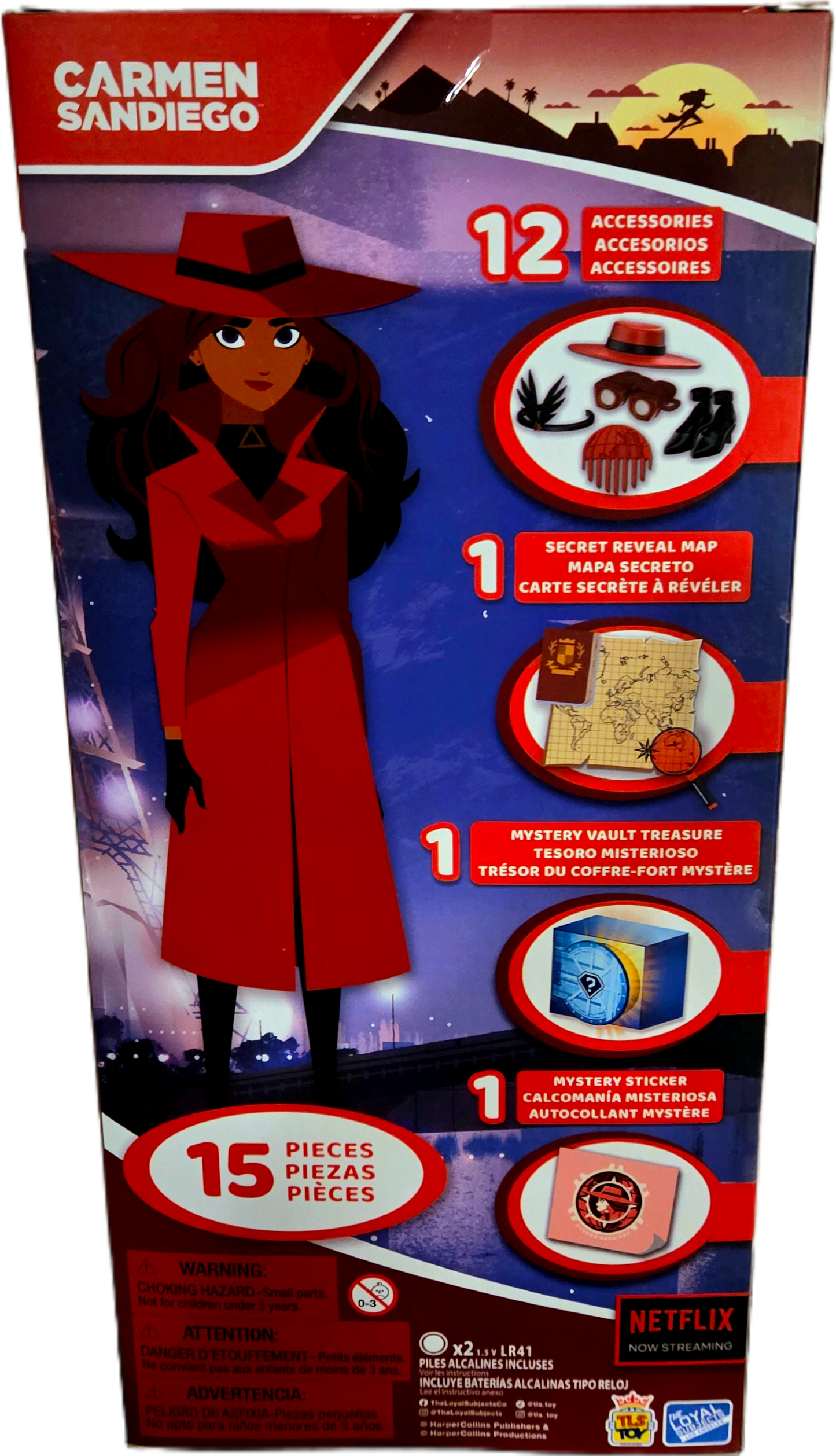 The Loyal Subjects Netflix Carmen Sandiego 12' Fashion Doll