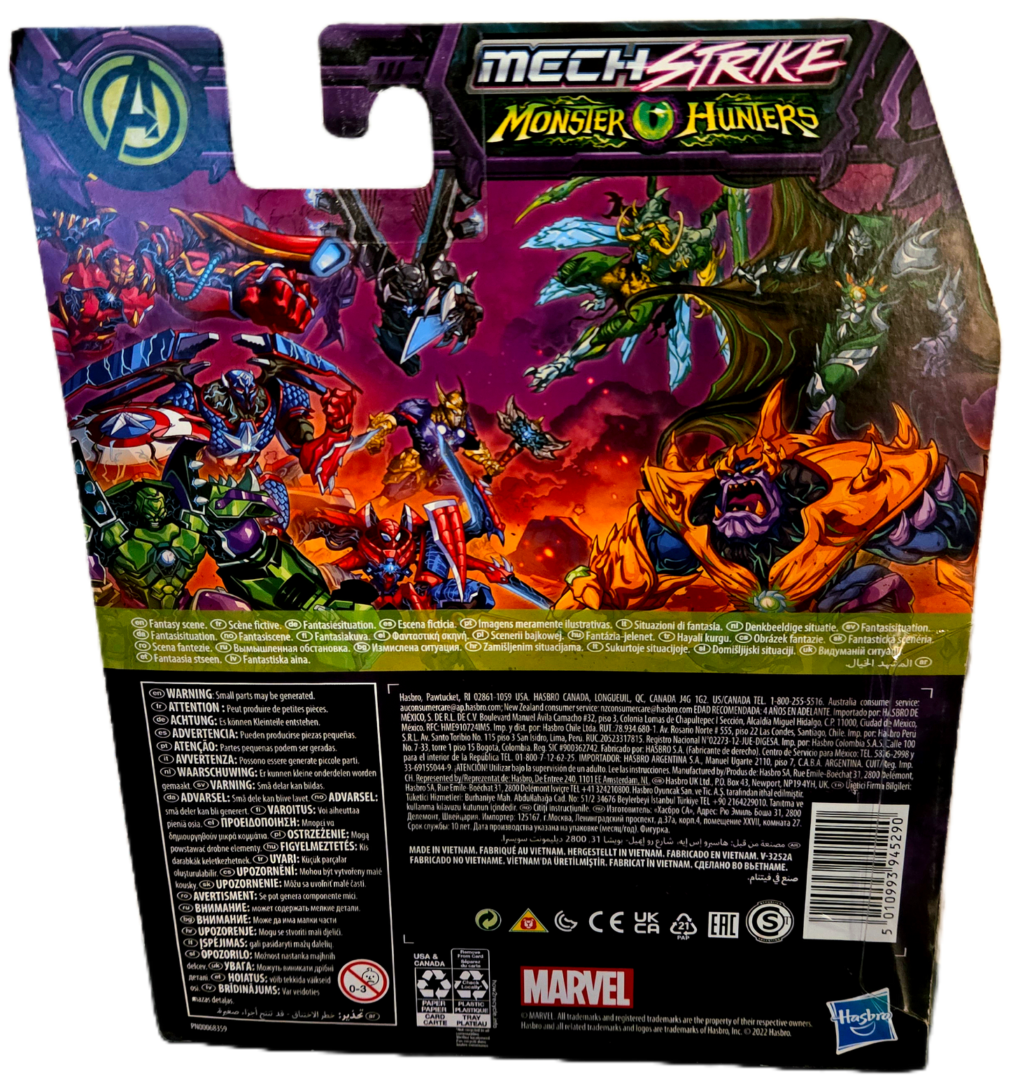 Hasbro Marvel Mech Strike Monster Hunters Thor Action Figure