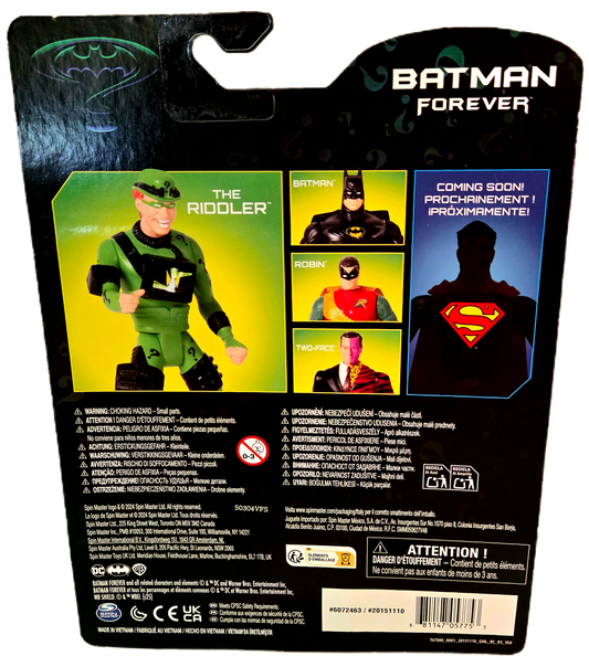 Spinmaster Toys DC Batman Forever The Riddler Retro Collection Action Figure