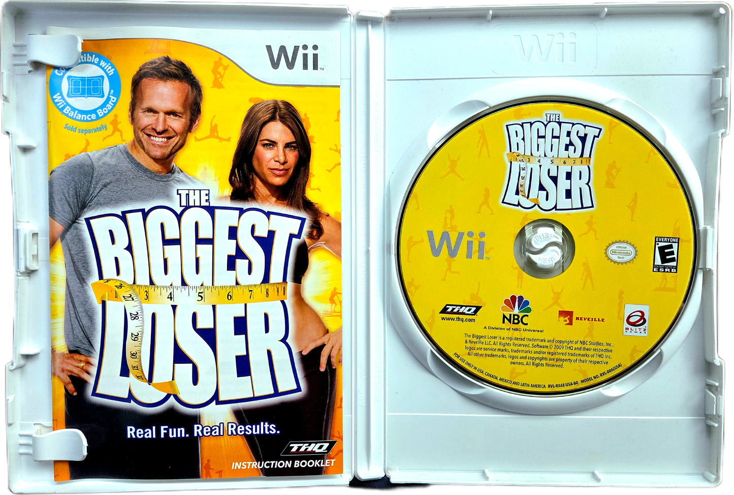 Nintendo Wii The Biggest Loser Used Video Game