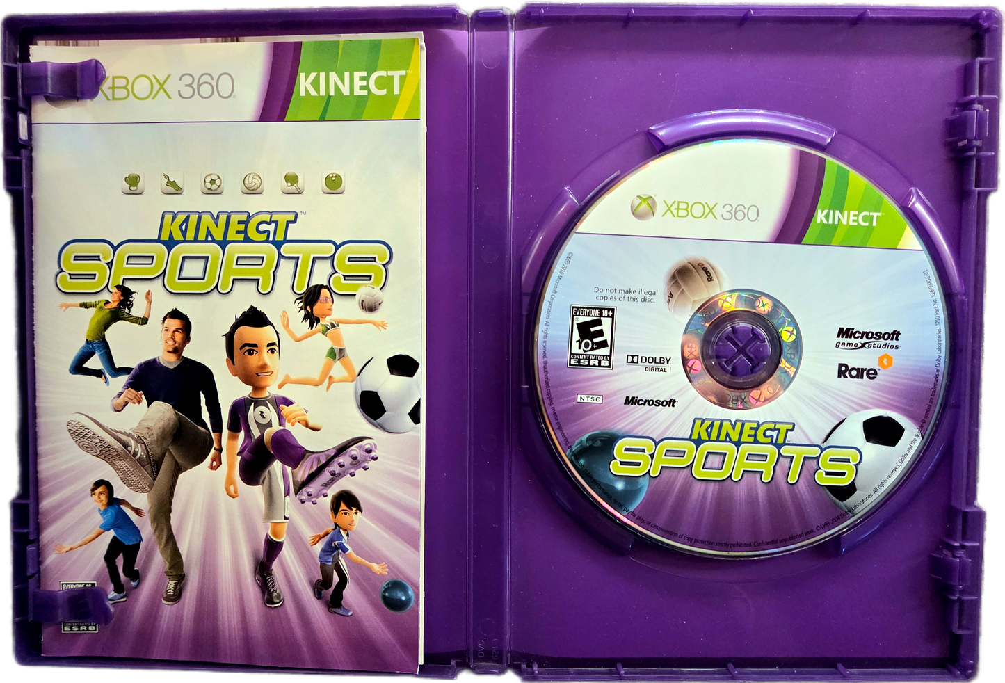 XBOX360 Kinect Sports Used Video Game