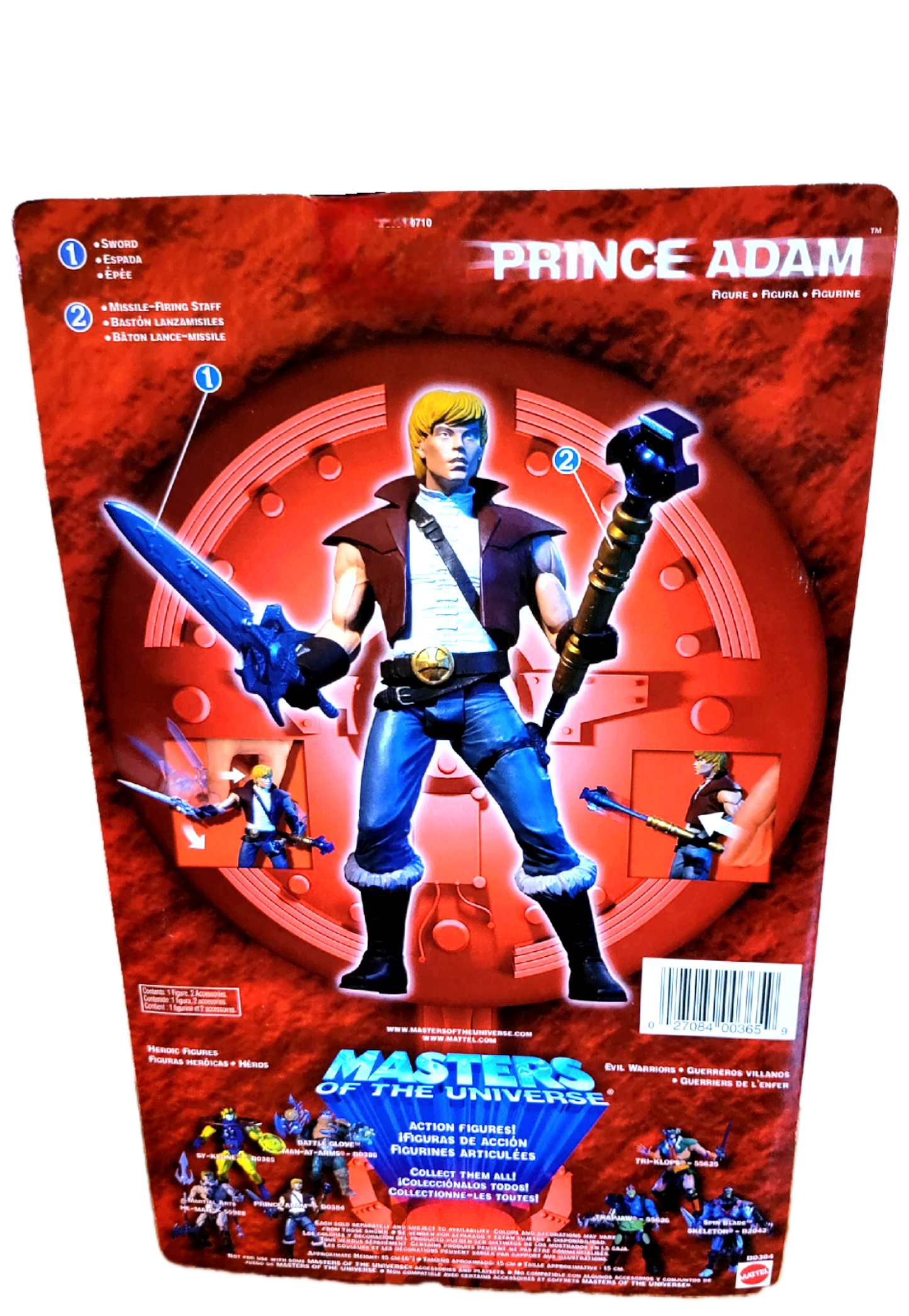 Mattel Masters of the Universe 200x Prince Adam Action Figure