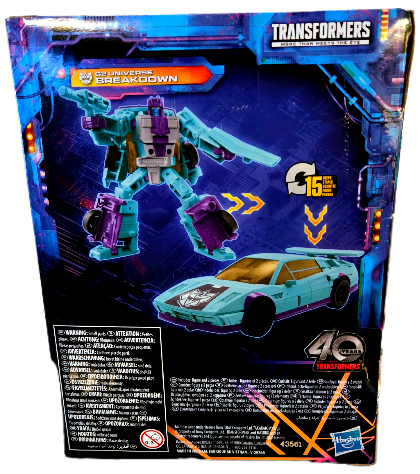 Hasbro Transformers Legacy United G2 Universe Breakdown Action Figure