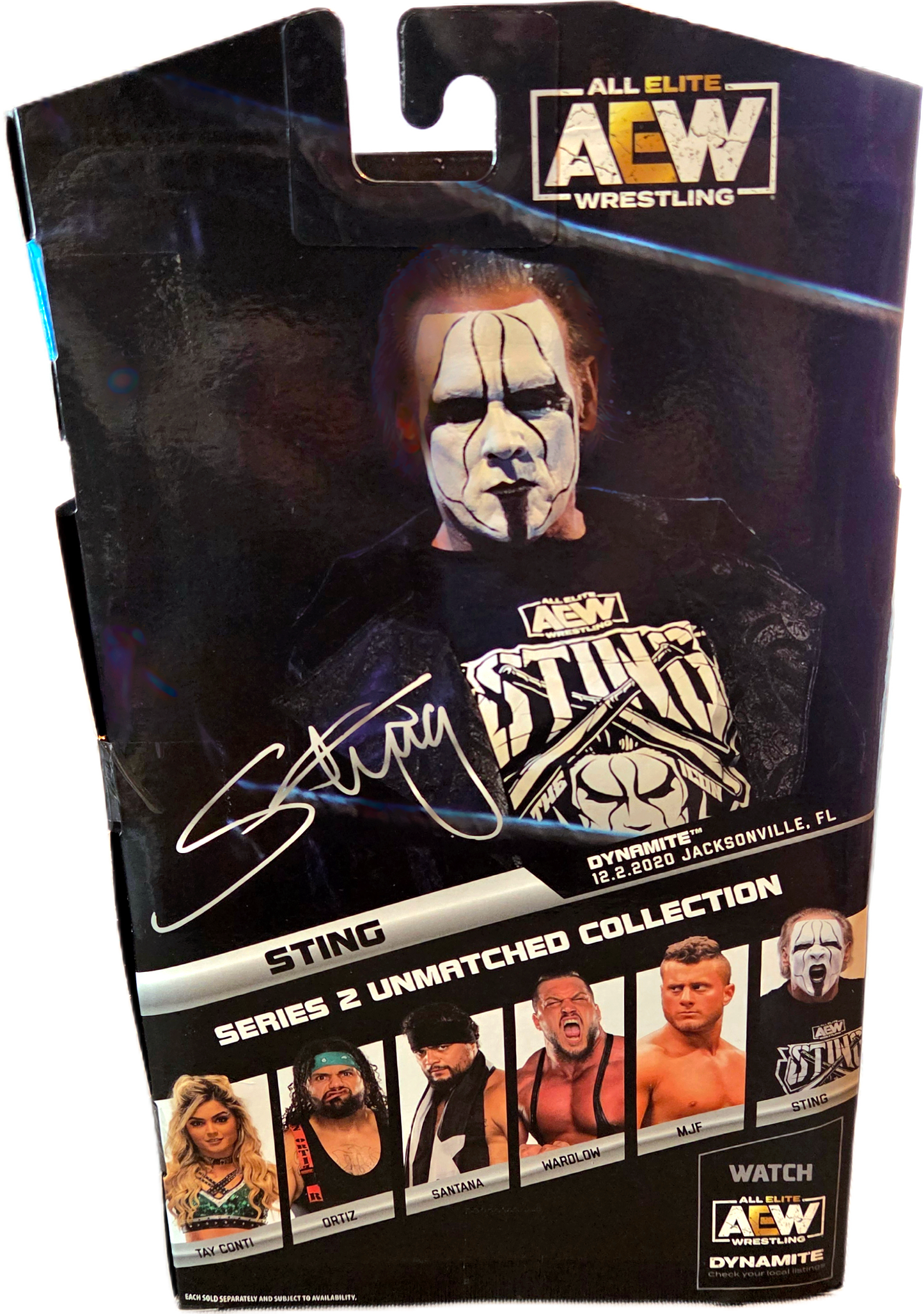Jazwares AEW Unmatched Collection Series 2 Sting Luminaries Action Figure