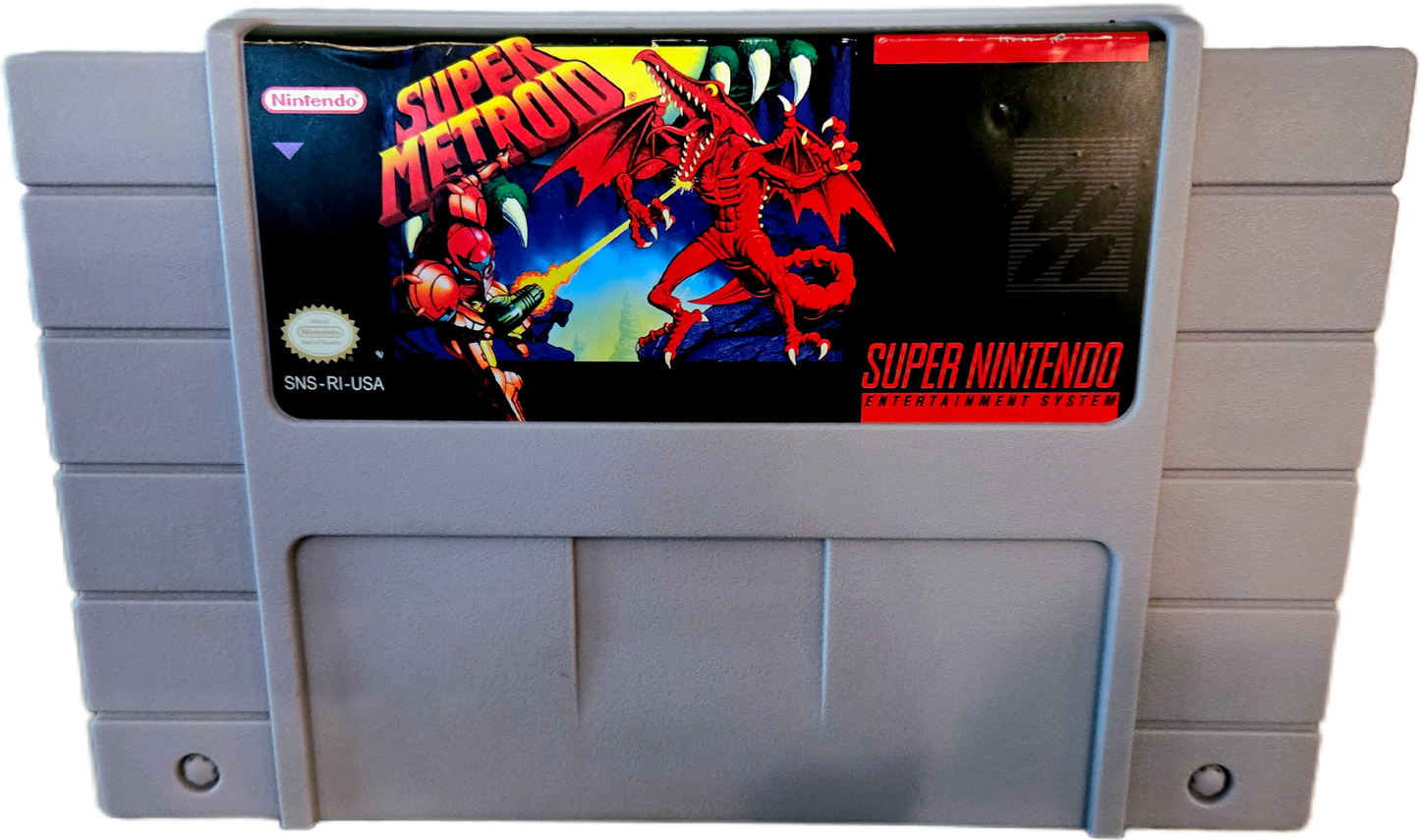 Super Nintendo Super Metroid 11 x 7 Jumbo Cartridge