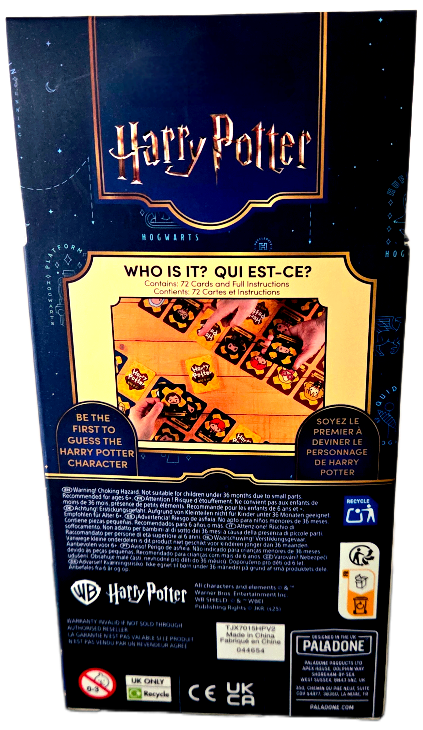 Paladone Harry Potter Who Is It? Card Game