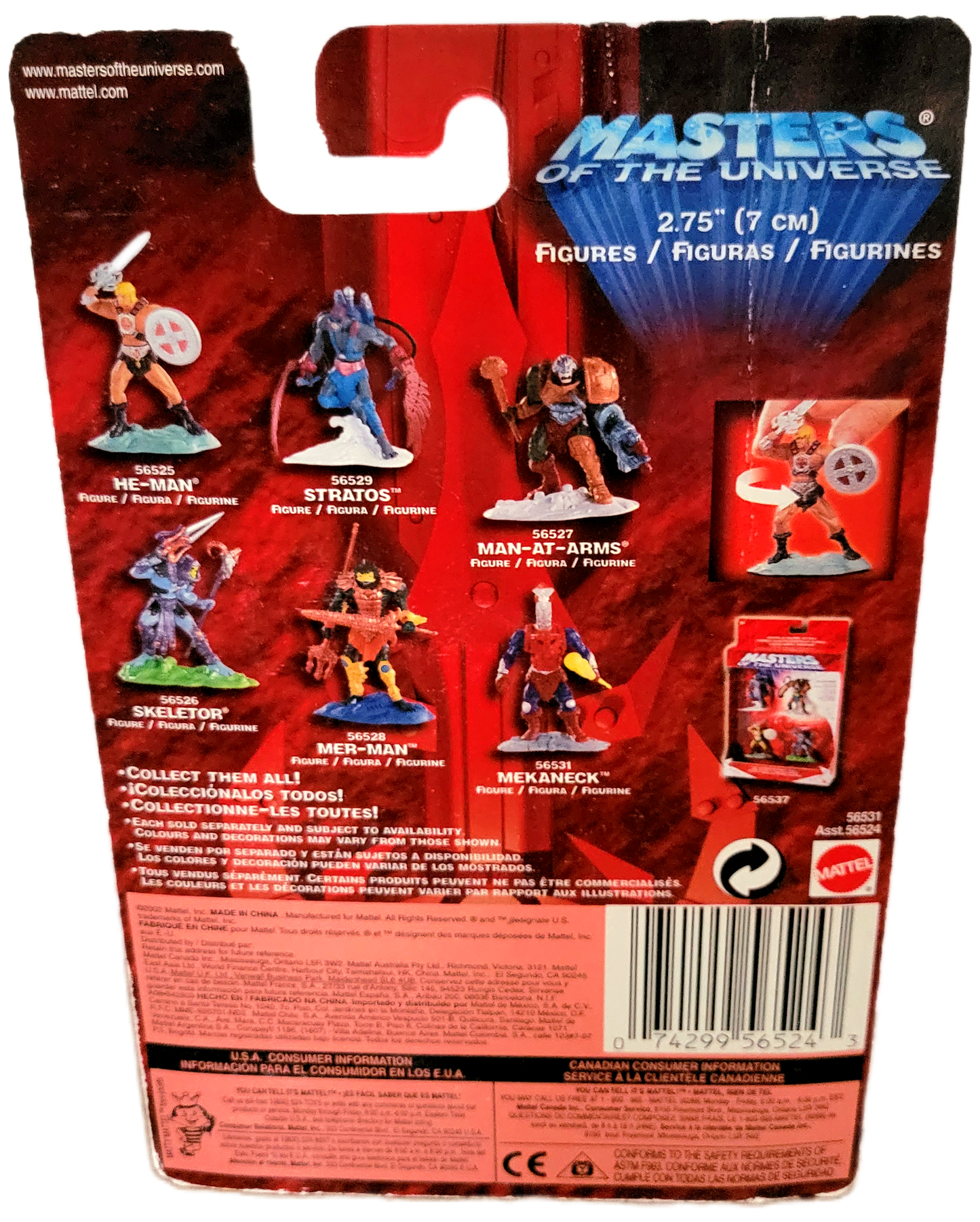 Mattel Masters of the Universe 200x Mekaneck 2.75" Mini Figure