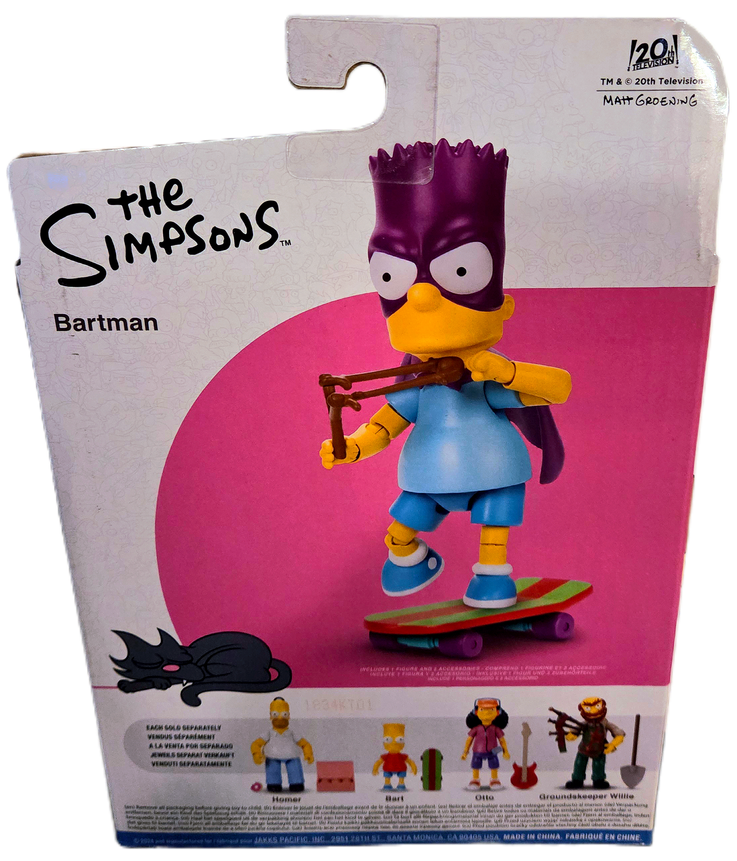 Jakks Pacific The Simpsons Bartman Walmart Exclusive Action Figure