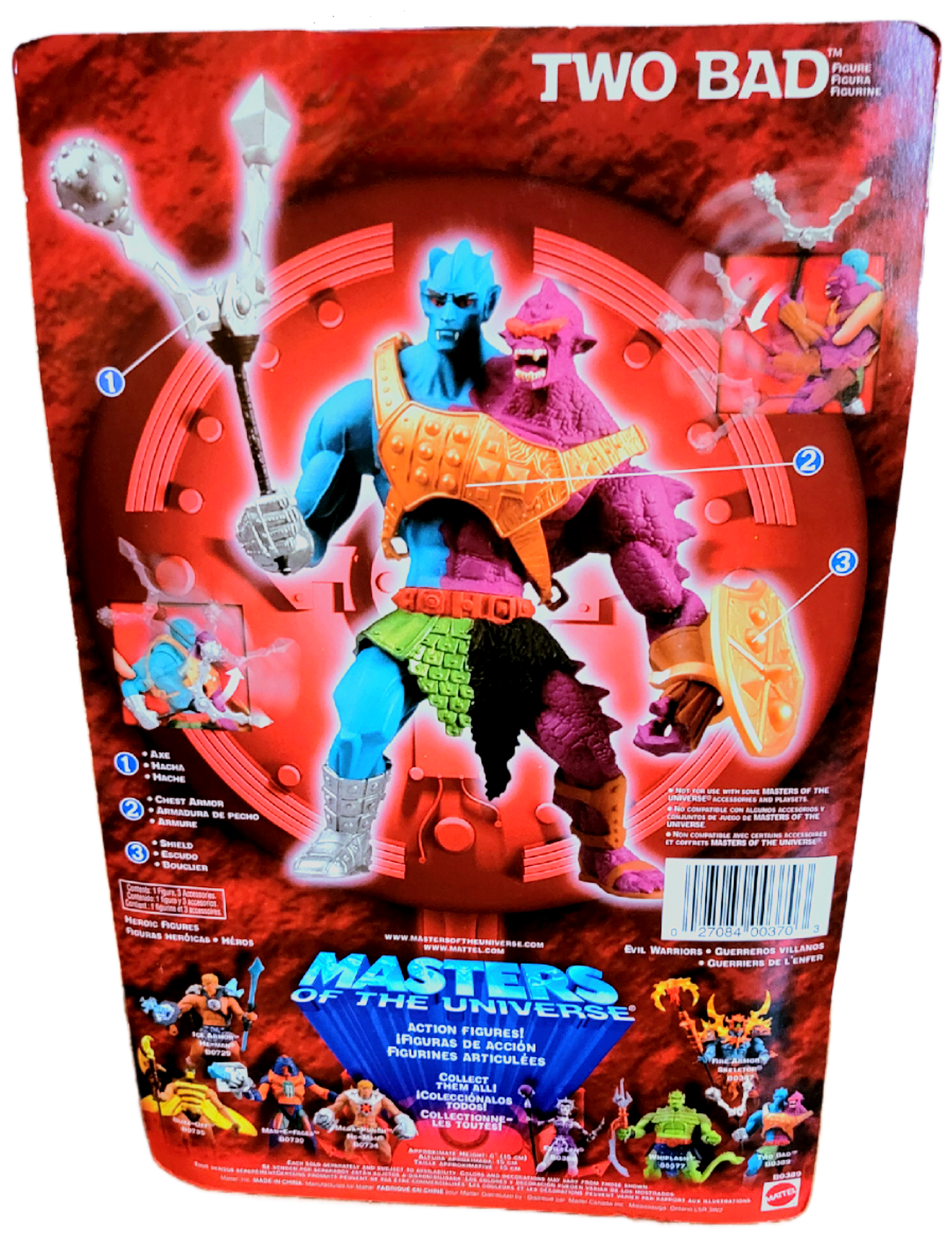 Mattel Masters of the Universe 200x Two Bad Action Figure