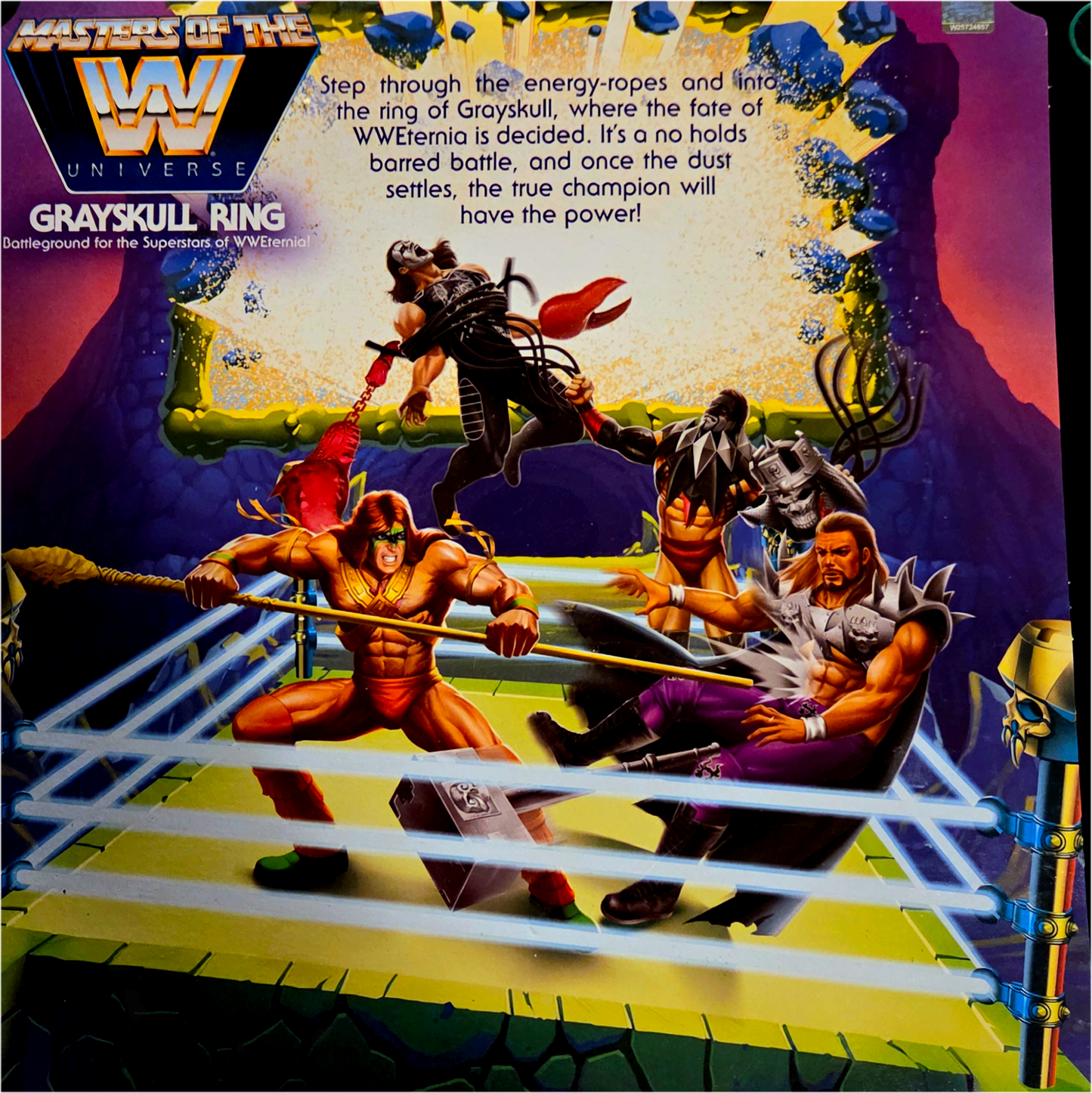 Mattel Masters of the WWE Universe Grayskull Wrestling Ring