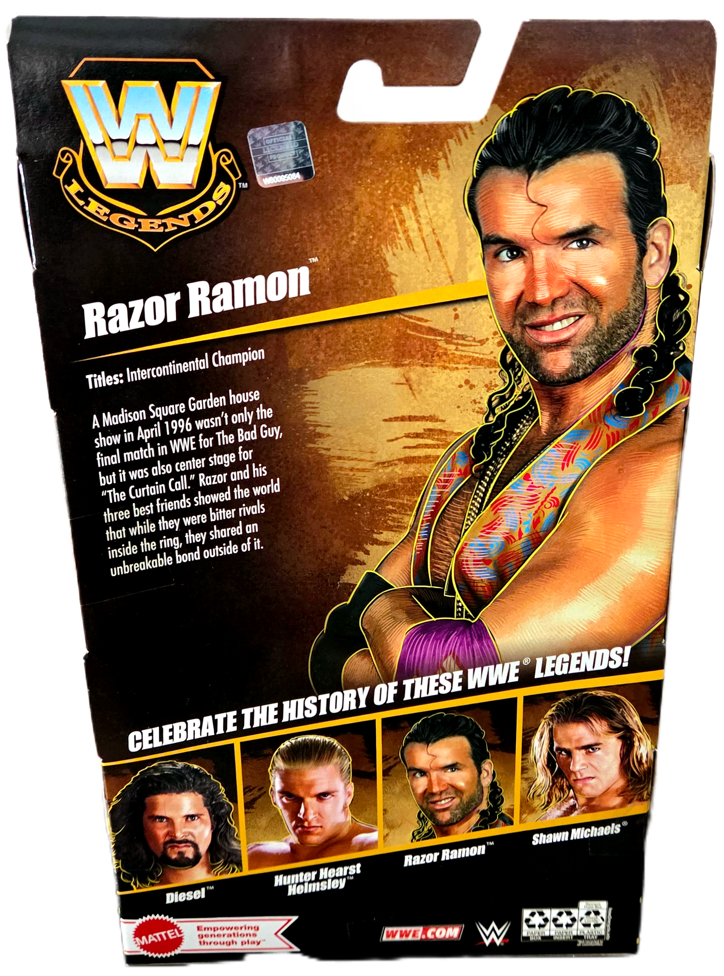Mattel WWE Elite Legends Series 28 Razor Ramon Action Figure