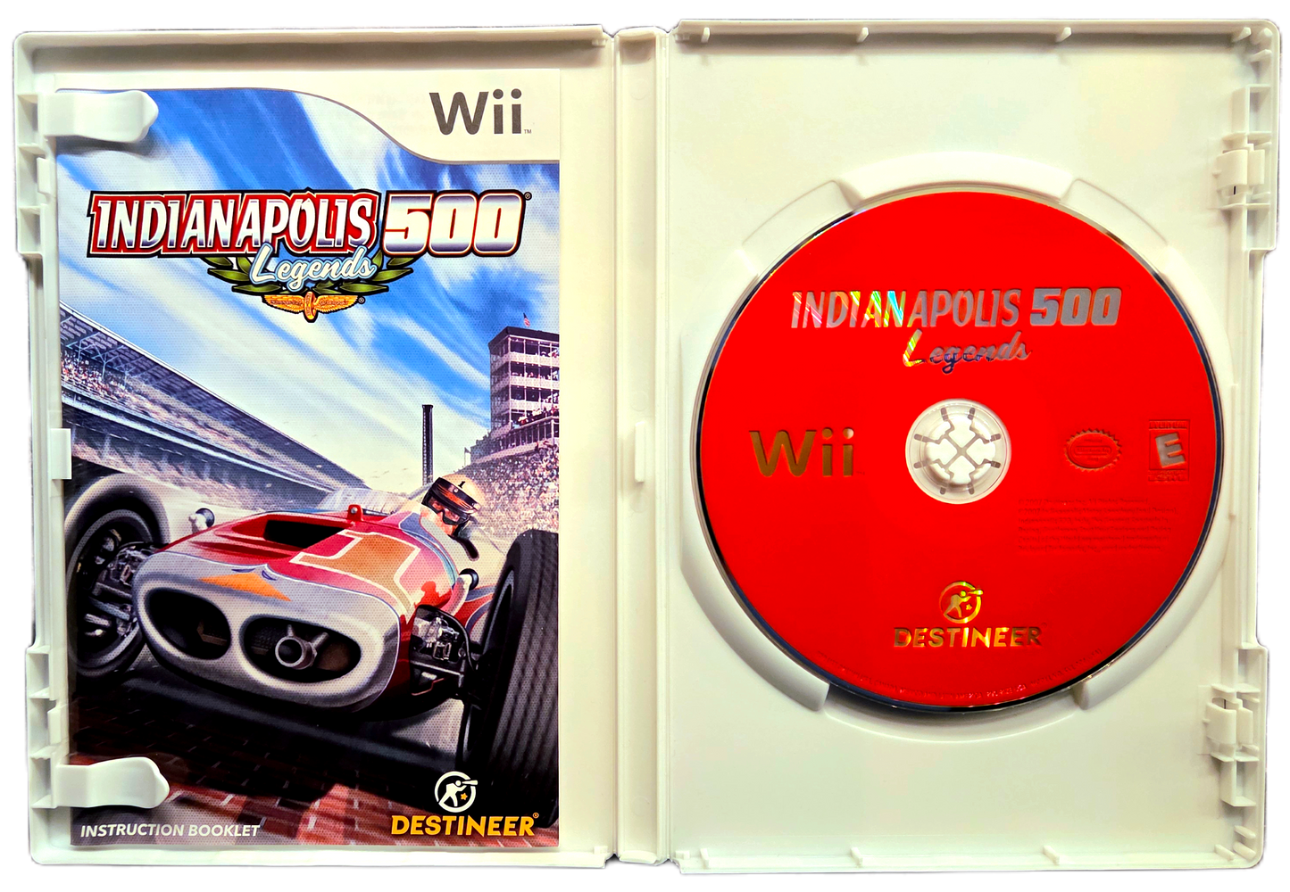 Nintendo Wii Indianapolis 500 Legends Used Video Game