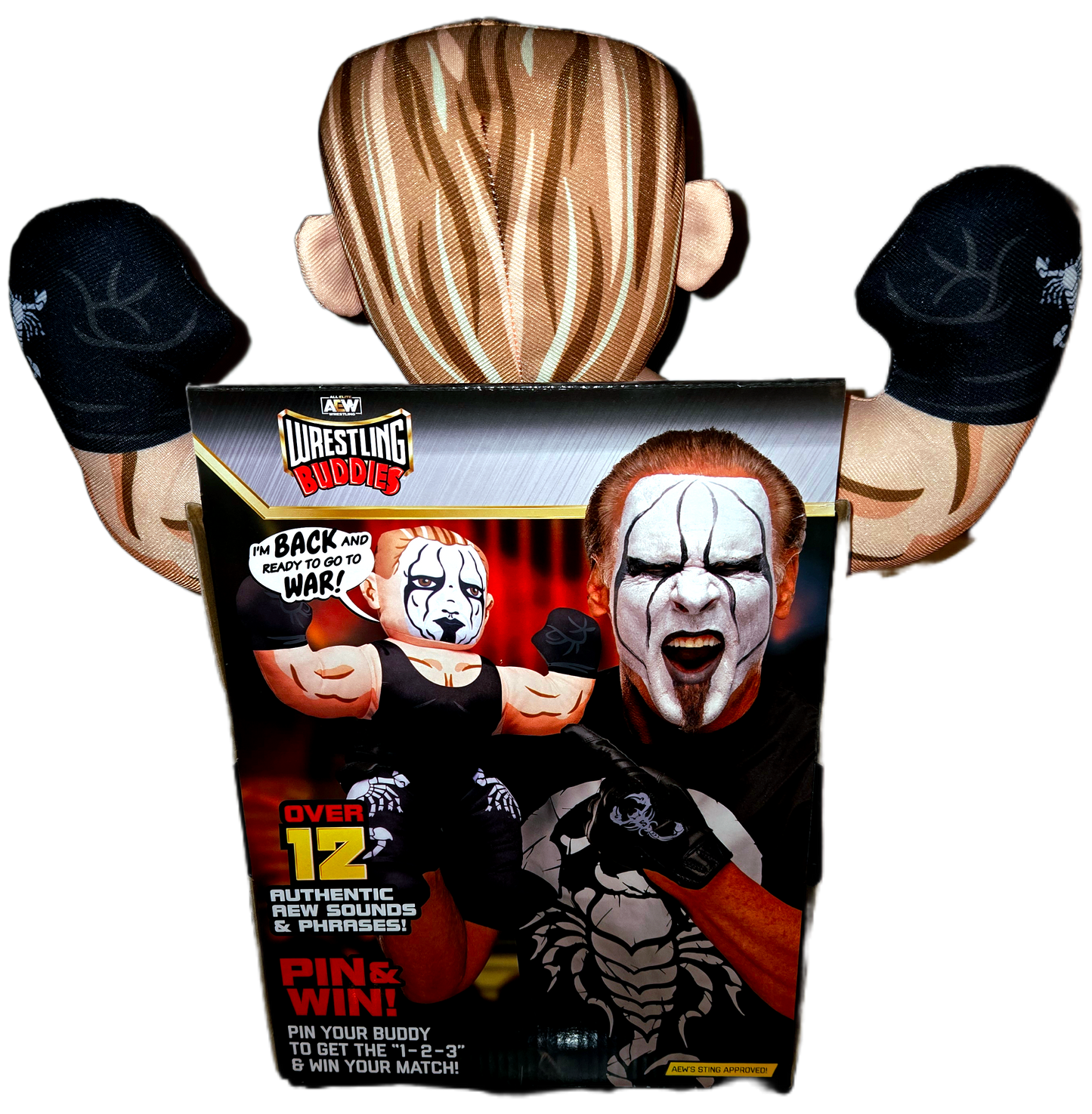 Jazwares AEW Wrestling Buddies Walmart Exclusive Sting