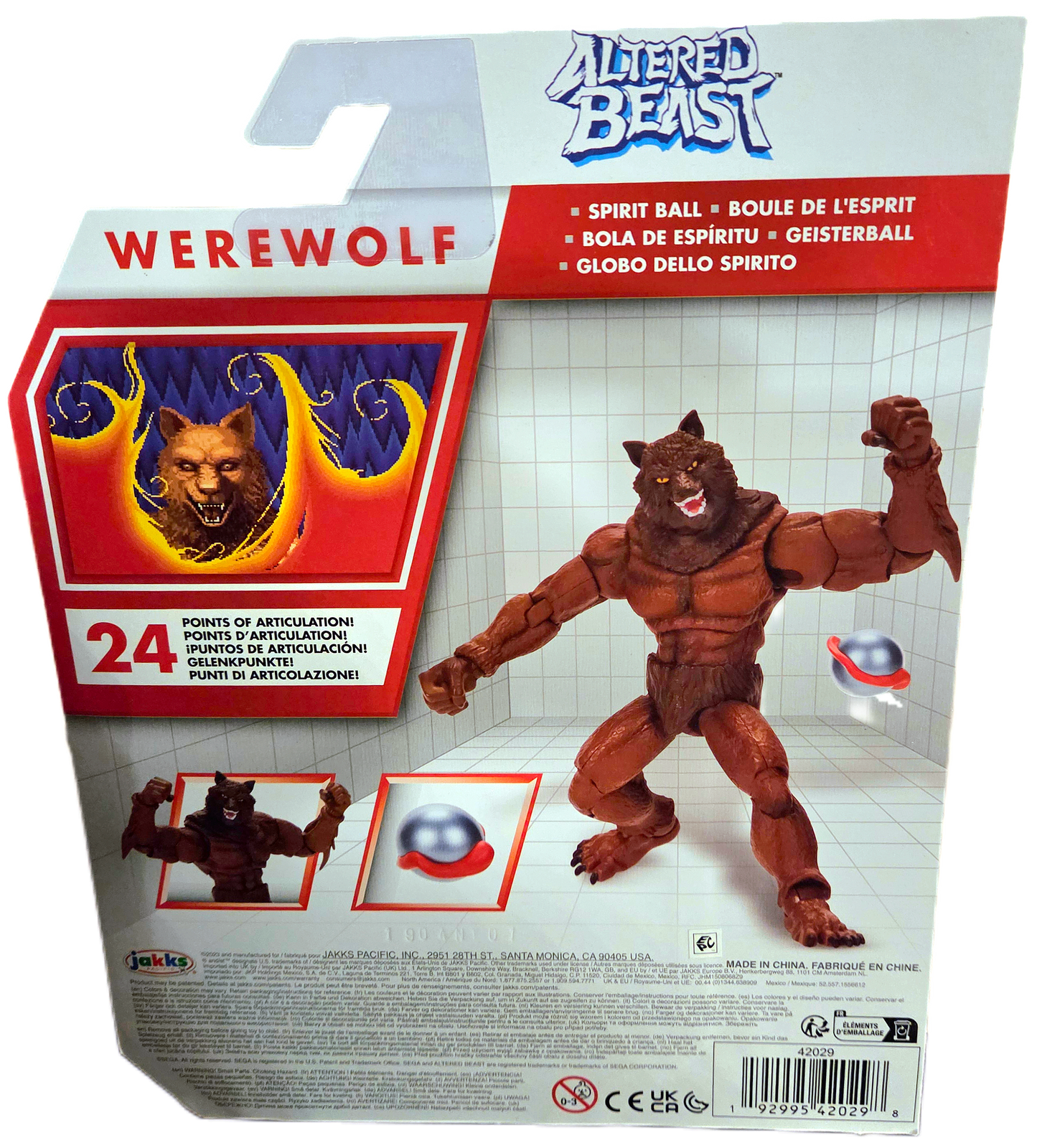 Jakks Pacific Altered Beast Werewolf Action Figure