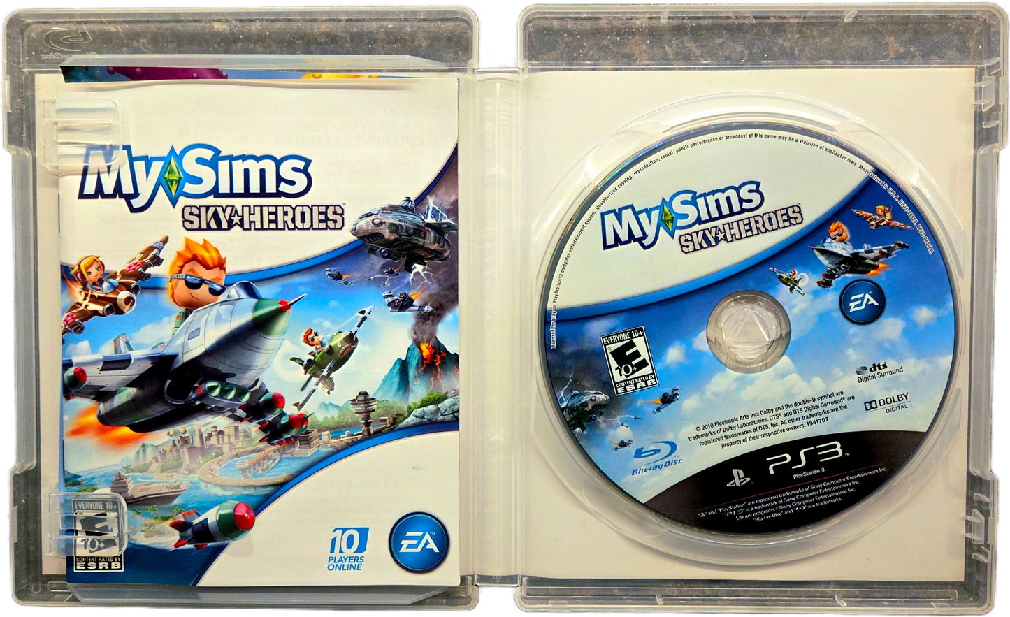 Playstation 3 EA My Sims Sky Heroes Used Video Game