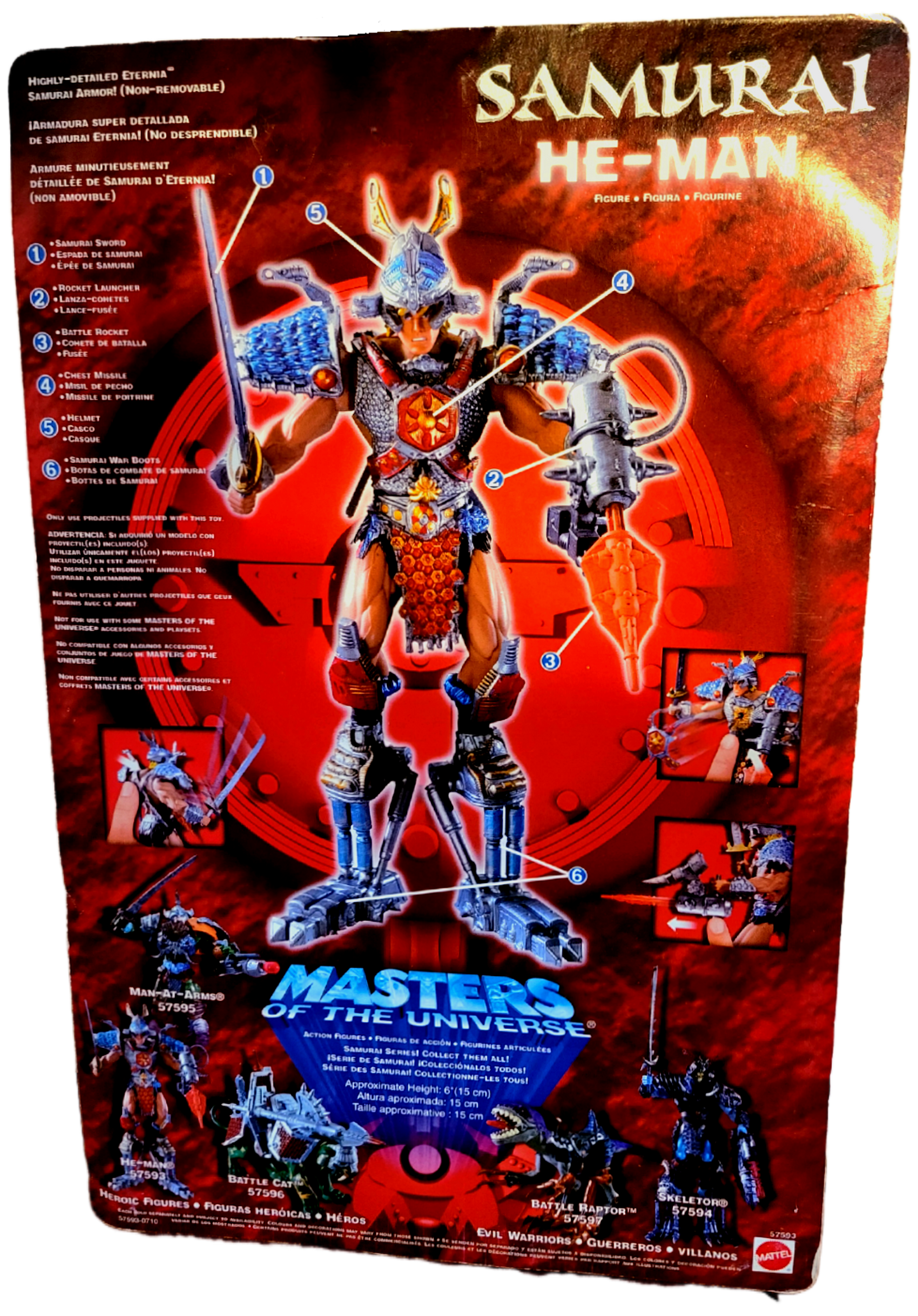 Mattel Masters of the Universe 200x Samurai He-Man Action Figure