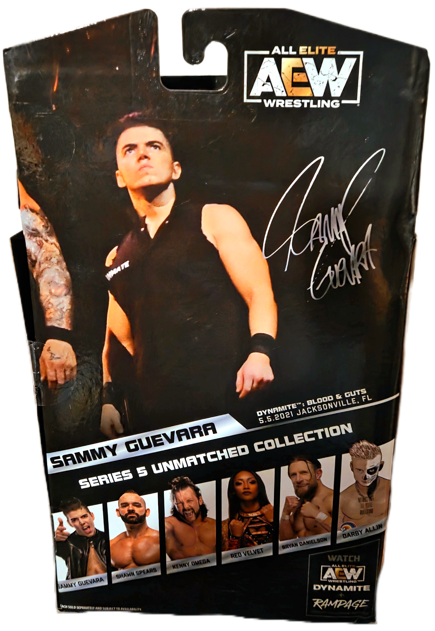 Jazwares AEW Unmatched Collection Series 5 Sammy Guevara Action Figure