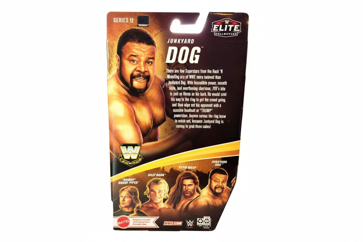 Mattel WWE Legends Series 12 Junkyard Dog Chase Action Figure