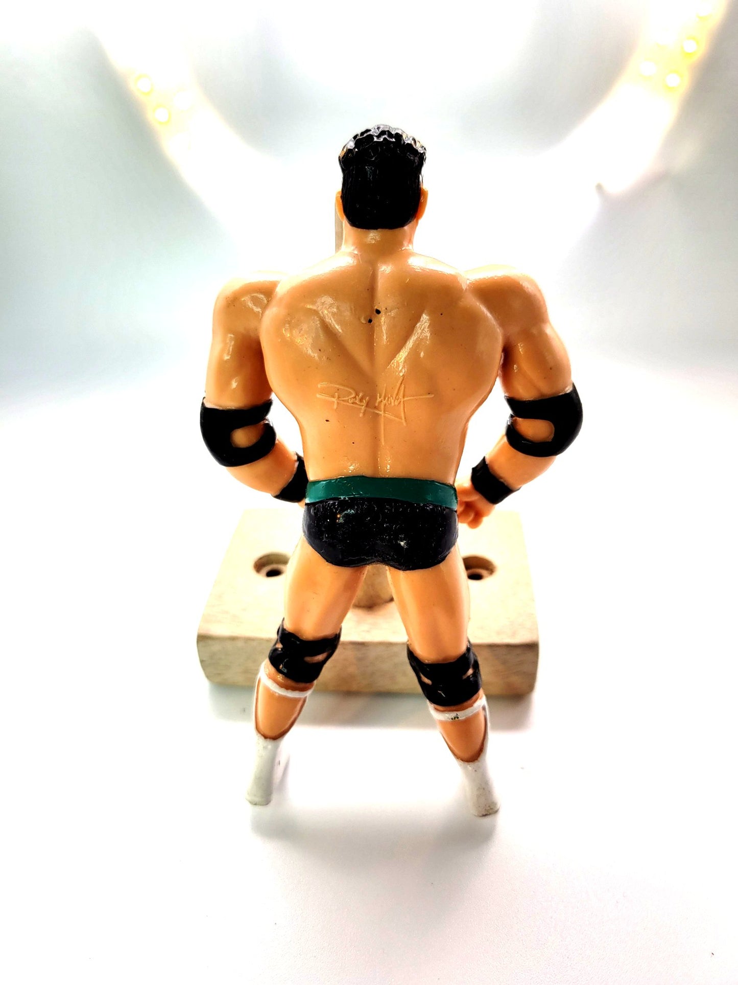 Justoys WWF Bendems Series 5 Rocky Maivia Loose Figure