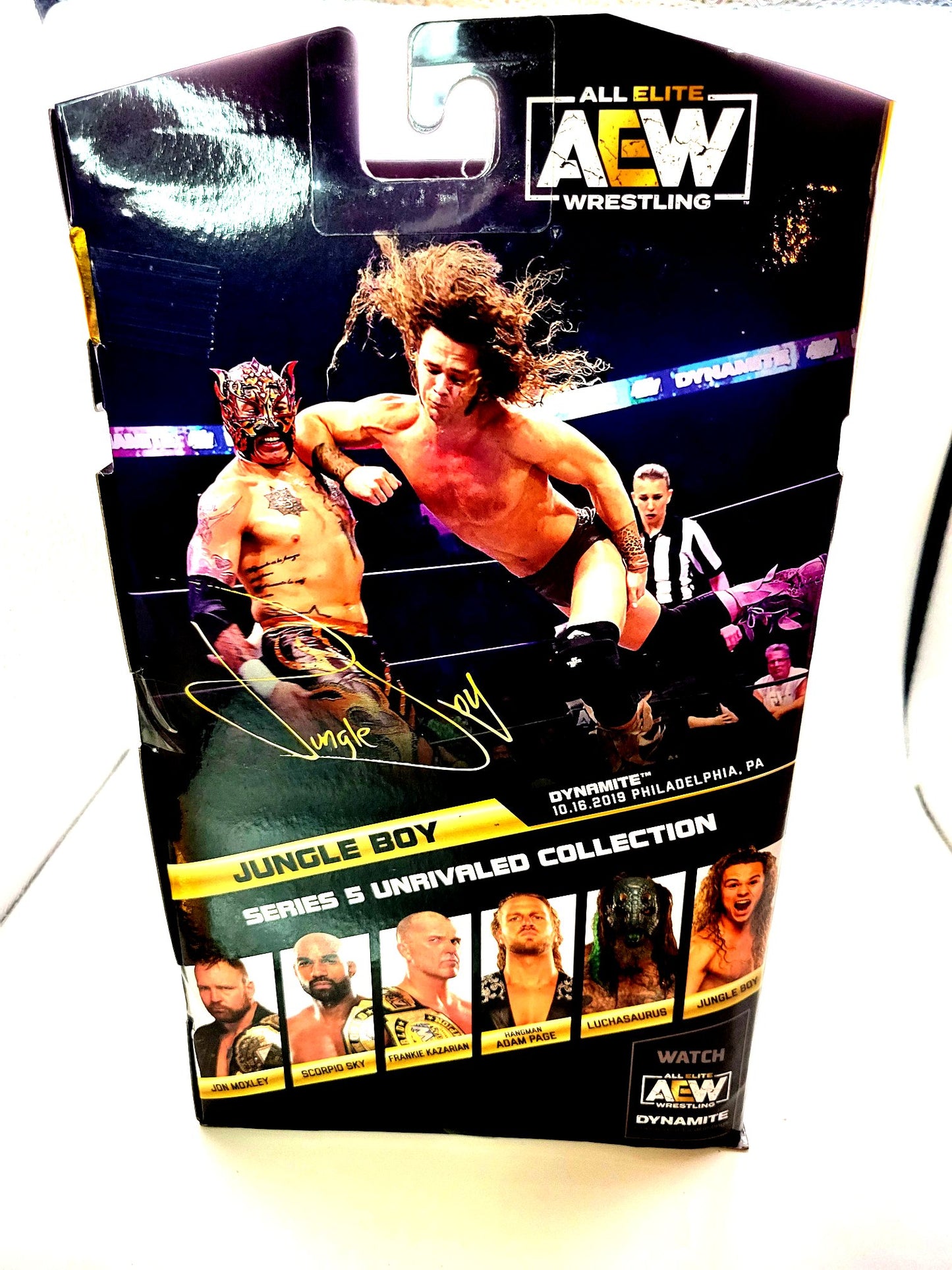 Jazwares All Elite Wrestling (AEW) Unrivaled Series 5 Jungle Boy Action Figure