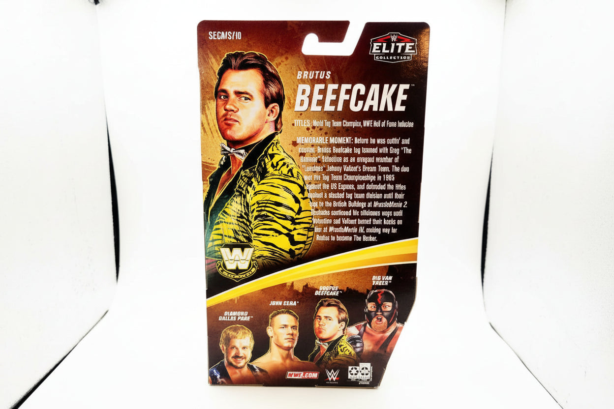 Mattel WWE Elite Legends Series 10 Brutus Beefcake Action Figure