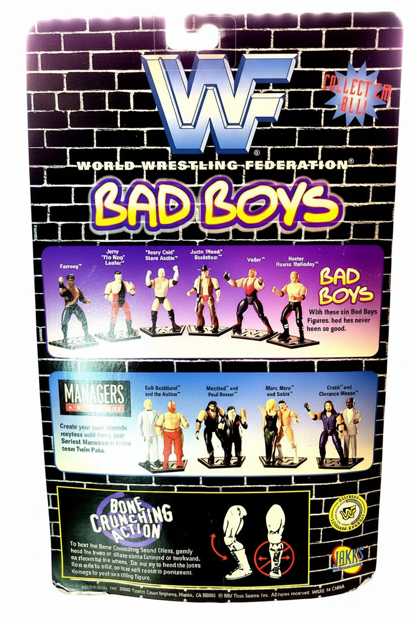 Jakks WWF Bad Boys Series 4 Bone Crunching Action Stone Cold Steve Austin Action Figure