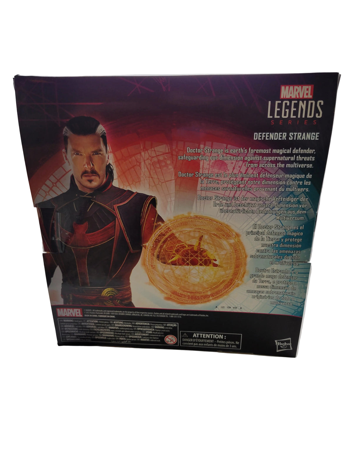 Hasbro Marvel Legends Doctor Strange & The Multiverse Of Madness Defender Strange Action Figure