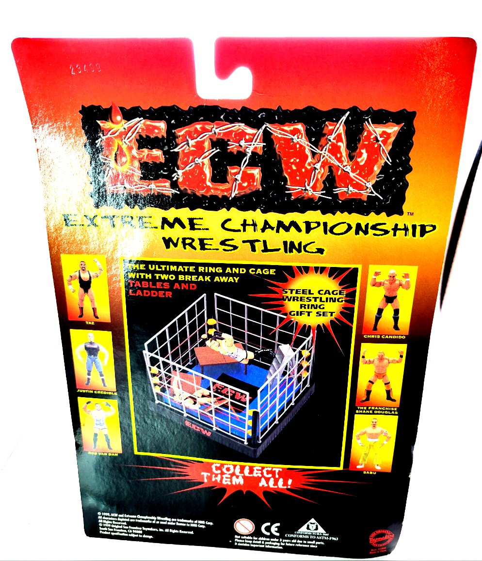 Original San Francisco Toymakers ECW Series 1 Justin Credible Action Figure