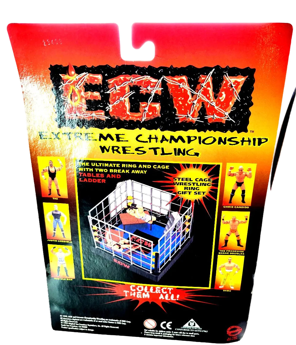 Original San Francisco Toymakers ECW Series 1 Justin Credible Action Figure