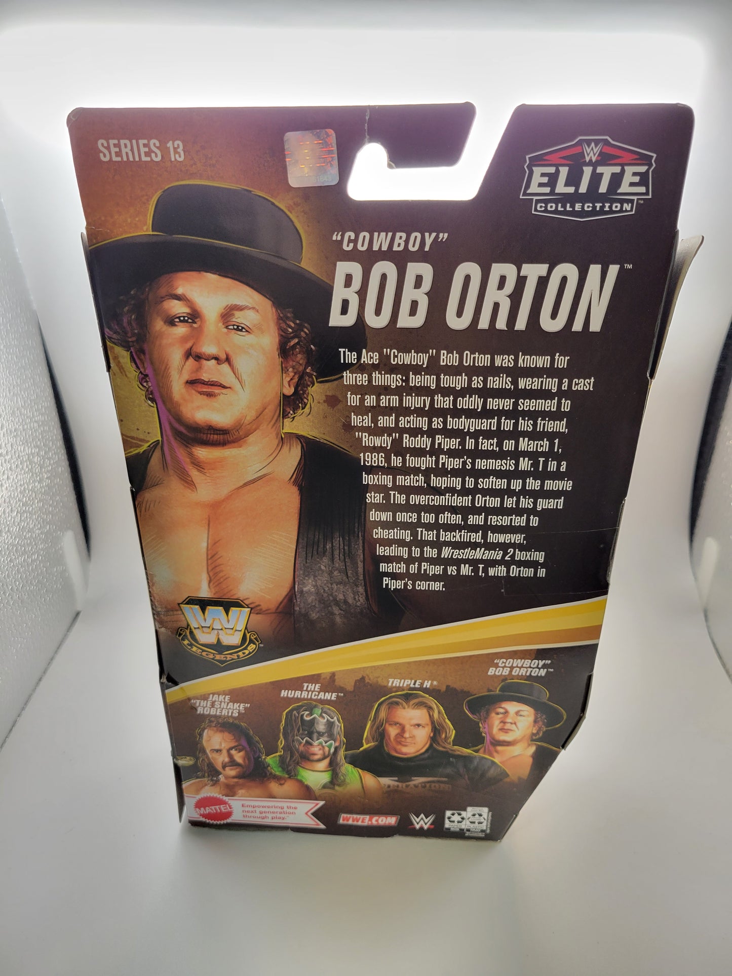 Mattel WWE Legends Elite Series 13 Cowboy Bob Orton Action Figure